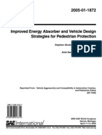 Improved Energy Absorber and Vehicle Design
Strategies for Pedestrian Protection