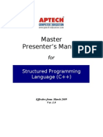 714-Master PM - Structured PRGM Lang (C++) - Ver 1.0