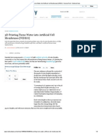 3D Printed Cell Membranes