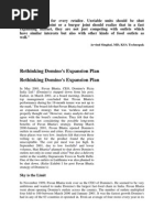 Download Rethinking Dominos Expansion Plan Business Strategy by Salahuddin Sultan SN168374130 doc pdf