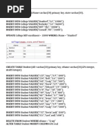 Dbms Queries