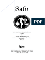Poemas - Safo (Griego-Espanol) PDF