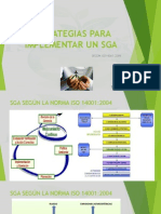 Estrategias para Implementar Un Sga