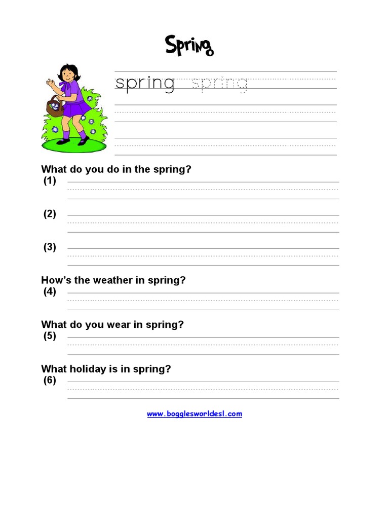 Season Spring | PDF | Games & Activities