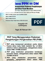 C. Sosialisasi SPT Masa PPN 1111 DM Apotik