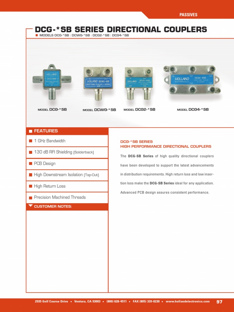 DCG SB Series | PDF