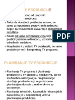 Planiranje I Priprema TV Produkcije