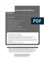 Human Resource Service Delivery