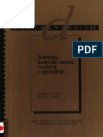 Nutrición, desarrollo y aprendizaje