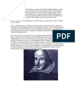William Shakespeare es considerado el escritor más célebre en lengua inglesa y