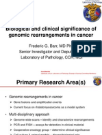 Biological and Clinical Significance of Genomic Rearrangements in Cancer
