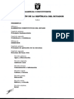 6227177 Nueva Constitucion de La Republica Del Ecuador