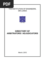 Directory of Arbitrators Low