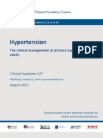 NICE - Hypertension (Clinical Management in Adults)