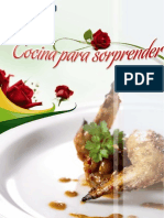 Recetario Cocina para Sorprender Gallina Blanca Abr'09