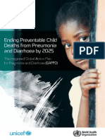 Ending Preventable Dead for Dierrhea y Pnumonia in Children 2025