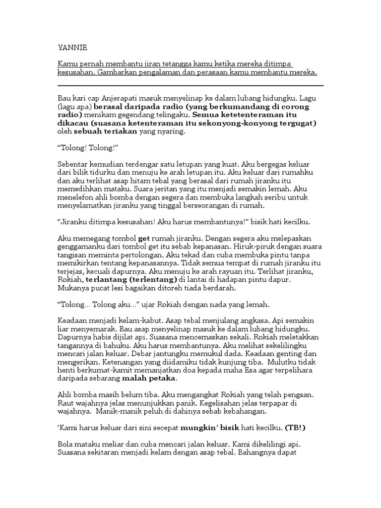 Karangan Kebakaran  PDF