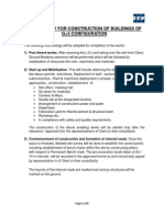 Methodology for Const. of Buldings of G+3 Configuration