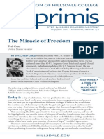 The Miracle of Freedom (Imprimus Magazine)