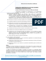 Requisitos Ministros de Culto