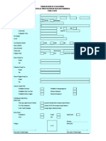 Formulir Pendaftaran PANCA SAKTI