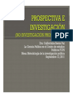 Prospectiva e Investigacion PDF