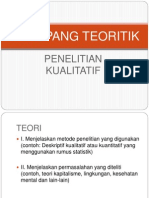 Penopang Teoritik