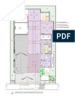 Ground Floor Presentation Plan: Stair Toilet 6'-1"X3'-11" Toilet 5'-8"X3'-11" Parking Parking