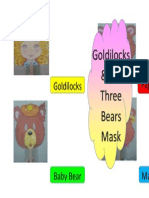 Goldilocks Papa Bear: Goldilocks & The Three Bears Mask