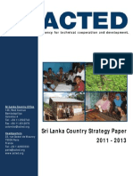 Sri Lanka Country Strategy Paper 2011 - 2013 - Acted