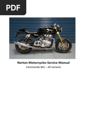Norton Commando 961 Service Manual Pdf Bearing Mechanical Transmission Mechanics