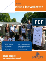 Communities Newsletter August 2013