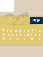 Libros: Materiales, Tipografía e Historia