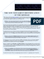 New Testament Identification of the Messiah