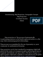 Geo Referencing Map Projections