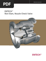 Nozzle Check Valves