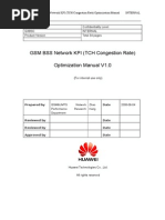 05 GSM BSS Network KPI (TCH Congestion Rate) Optimization Manual