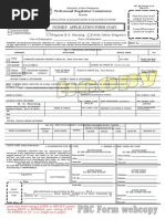 Nurses' Application Form (PRC)