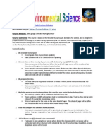Environmental Science Syllabus (ICR)