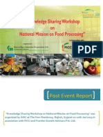 Post Event Report Knowledge Workshop NMFP Gujarat