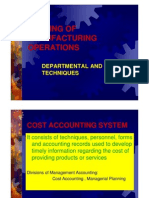Process Costing, Cost & Management Accounting