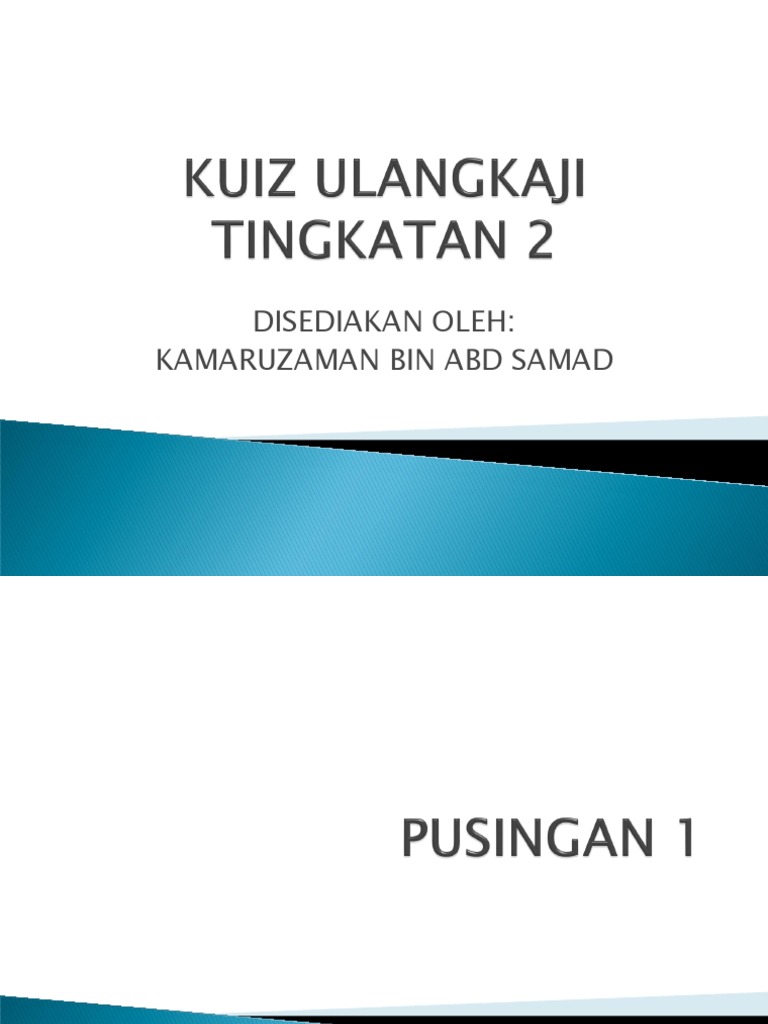 Sains Tingkatan 2 Ujian Bulanan