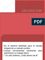 LEX-DOCTOR Presentación