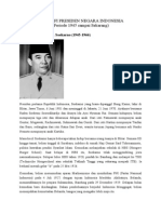 Biografi Presiden Negara Indonesia