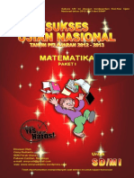 Soal Matematika - Persiapan UN SD - 1