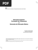 educação superior - formação de professores e demanda de educação básica
