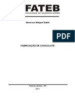 Trabalho de Administração para Chocolate