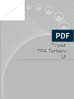 Tryout TPA Terbaru UI