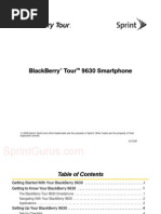 Download Sprint RIM BlackBerry 9630 User Guide by SprintGurus SN16857804 doc pdf