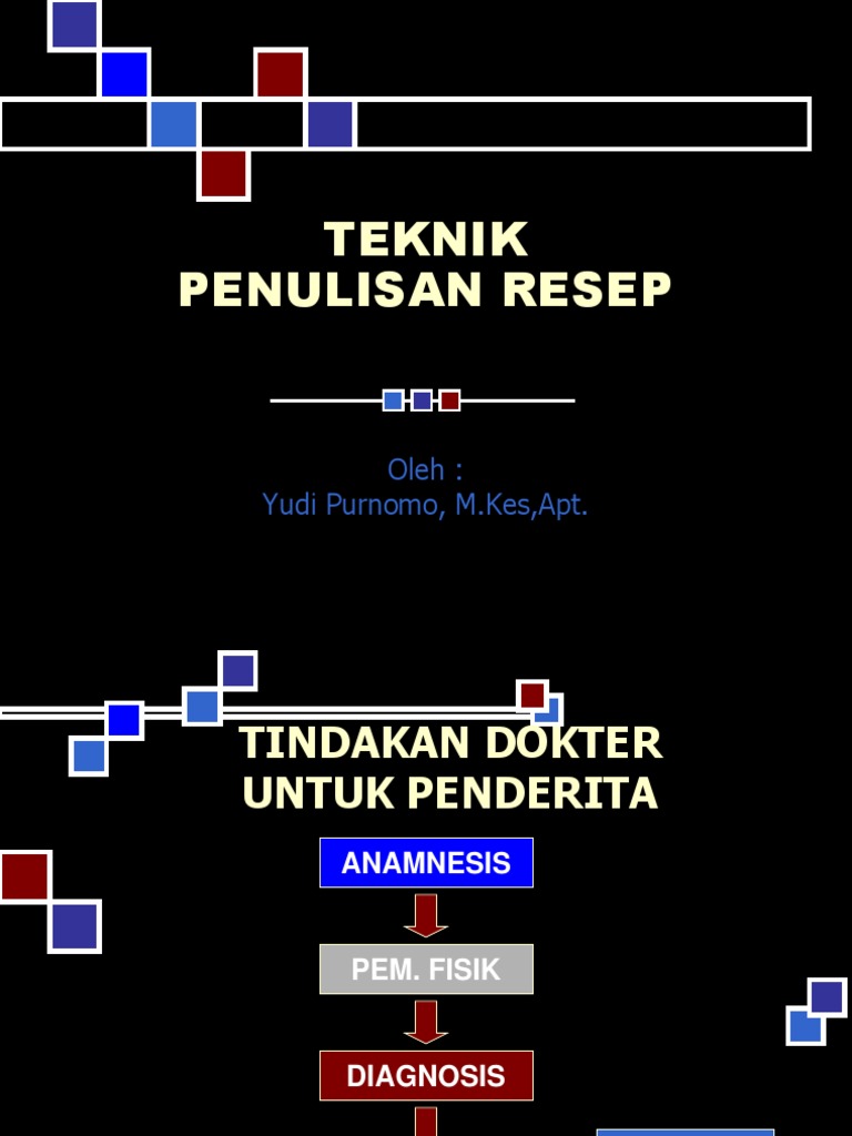 Panduan Penulisan Resep Medis Rasional | PDF | Kesehatan Holistik
